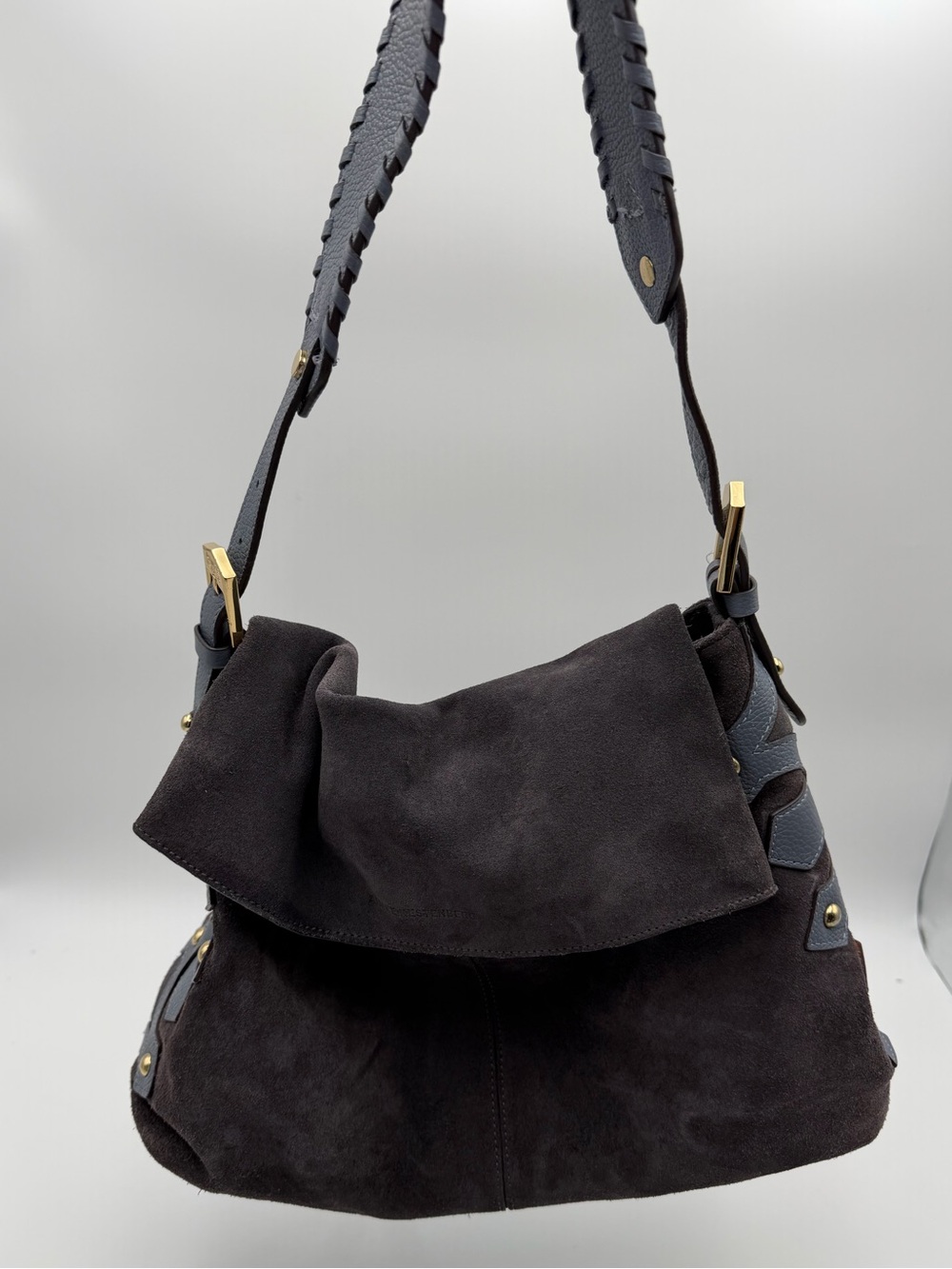Lucky Brand Suede Hobo Bag